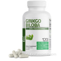 Ginkgo Biloba Поддержка капсул Brain Ginkgo Biloba